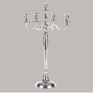 Kerzenleuchter 5-armig silber