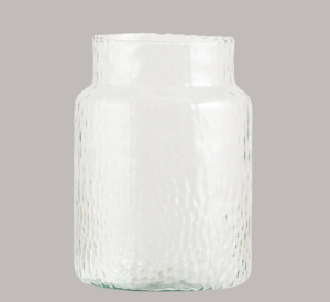 Vase mit organischer Oberfläche