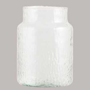 Vase mit organischer Oberfläche groß