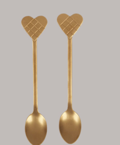 Candy Bar Löffel gold