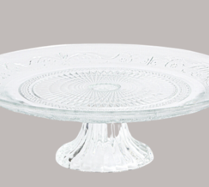 Tortenplatte mit Fuß