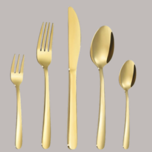 Besteck Serie gold