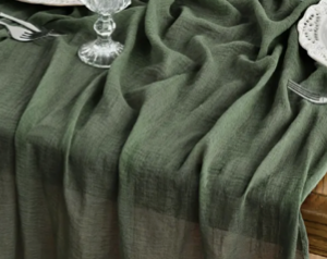 Tischläufer moosgrün