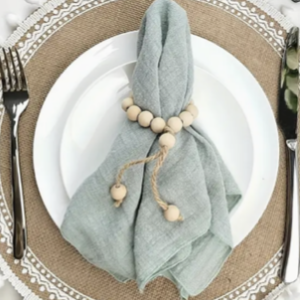 Leinenserviette eukalyptus