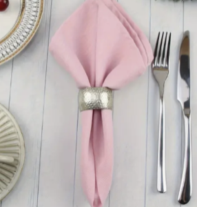 Leinenserviette rosa