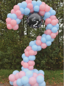 Fragezeichen Ballongirlande