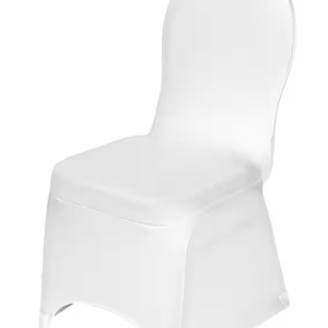 Stuhlhusse weiß