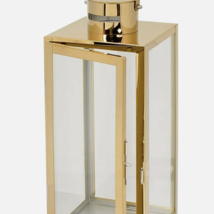 Laterne gold 2er Set