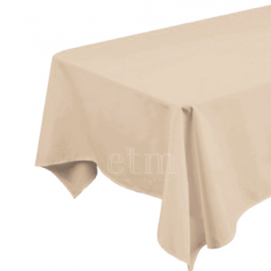Tischdecke beige