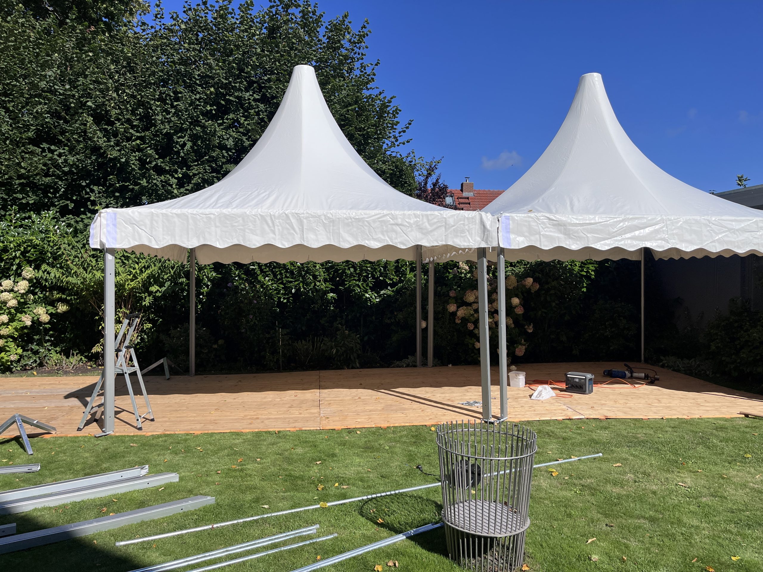 Pagodenzelt 4 × 4 m – Bild 4